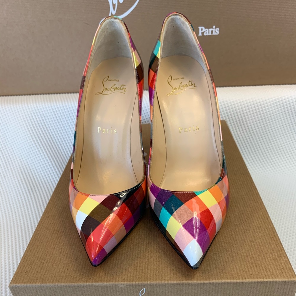 Pigalle Follies 100 cinesquare Patent heel 36.5 - Picture 3 of 3